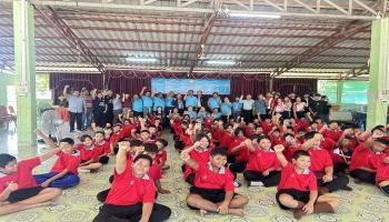 กิจกรรมรณรงค์และอบรมโครงการส่งเสริมการละ ละเลิกการสูบบุหรี่และควบคุมผลิตภัณฑ์ยาสูบ ประจำปีงบประมาณ พ.ศ.2566